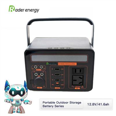 12.8V 40Ah 512W portable outdoor camping emergency power station lifepo4 batteries