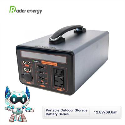 12.8V Portable Outdoor Storage Battery with 64 18650 lithium ion cell modules