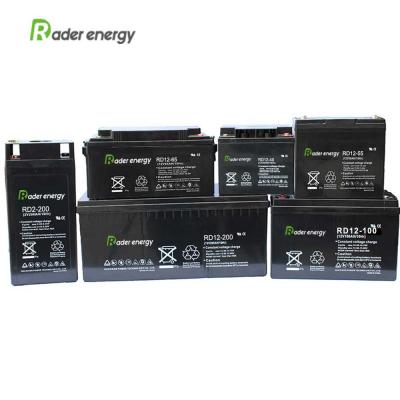 12V 40AH 55Ah 65AH 100AH 200AH 60mQ Internal resistance UPS Battery High Performance Sealed Lead Acid Battery